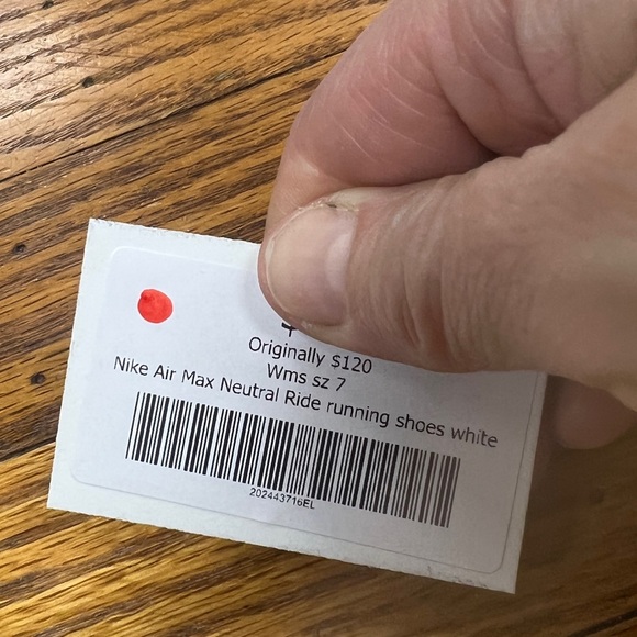 NIKE | Air Max Neutral Ride white/blk running sneakers/shoes - Picture 8 of 8